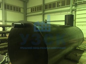 Резервуар горизонтальный стальной наземный в Пскове
