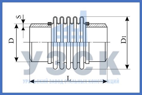 Чертёж компенсатора ОПН в Пскове