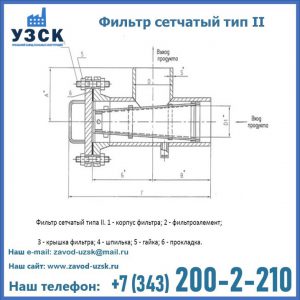 Фильтр сетчатый ФС по Т-ММ-11-2003 в Пскове