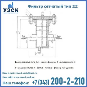 Фильтр сетчатый ФС по Т-ММ-11-2003 в Пскове