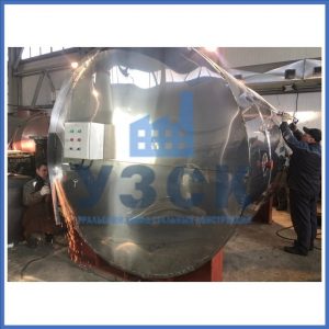 Емкость с теплоизоляцией, гидроизоляцией, с греющим кабелем