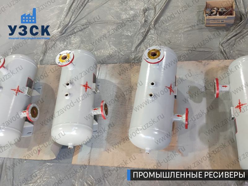 фотография емкостных ресиверов газа Псков